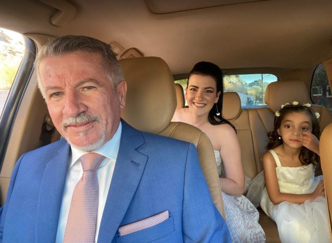 Πάντρεψε την κόρη του και βάπτισε τον εγγονό του ο Ξηρομερίτης δημοσιογράφος Γιώργος Γεραφέντης (φωτο)