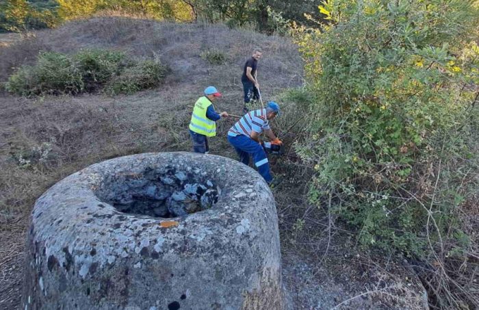 Ξηρόμερο: Καθαρίστηκε το παραδοσιακό πηγάδι στην περιοχή «Αννίνου»