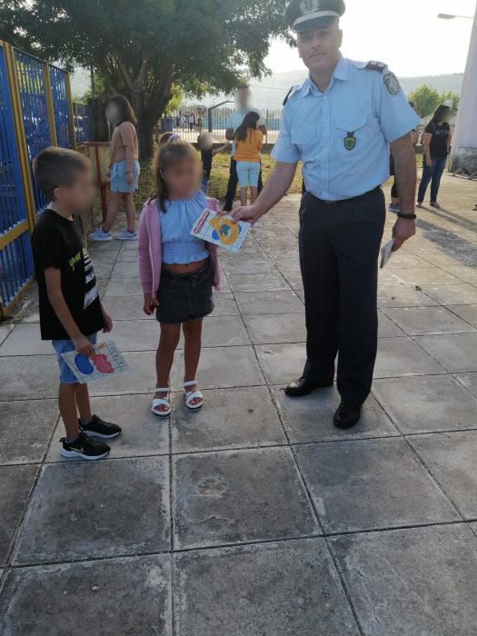 Η Αστυνομία βρέθηκε κοντά στους μαθητές της  Αιτωλοακαρνανίας