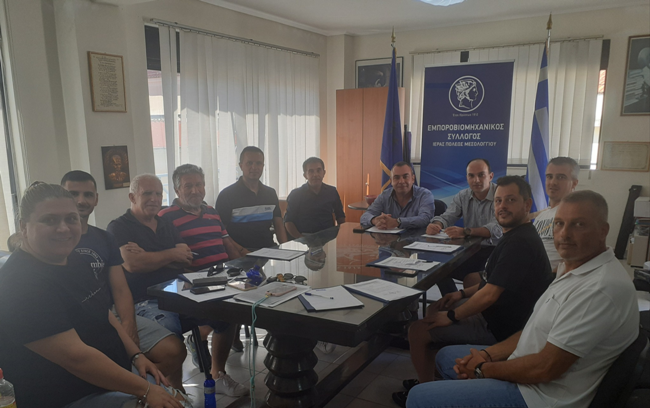 Ενεργειακό κόστος και νέο ΕΣΠΑ στη συνάντηση του Λ. Δημητρογιάννη με τον Εμποροβιομηχανικό Σύλλογο Μεσολογγίου