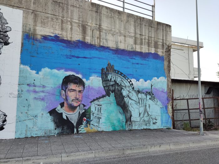 Αγρίνιο: Δύο χρόνια χωρίς το Διονύση-Η συγκινητική δράση των γκραφιτάδων