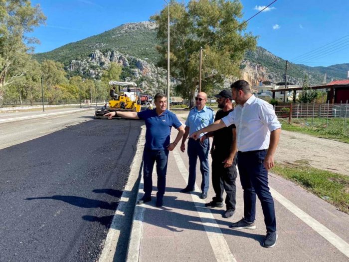 Συνεχίζονται οι παρεμβάσεις στο Εθνικό Οδικό Δίκτυο της Αιτωλοακαρνανίας