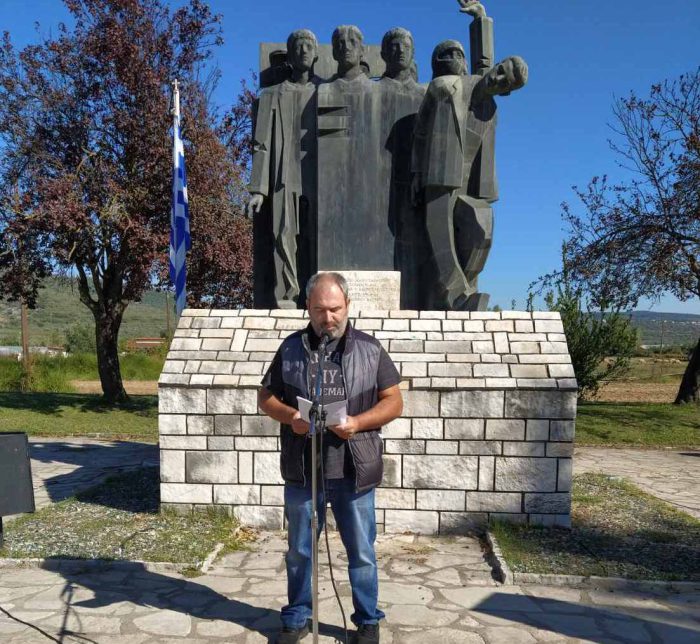 Η ΟΑΣ τίμησε τη μνήμη του αγωνιστή Μήτσου Βλάχου-Κάλεσε σε νέους αγώνες τιμώντας τα 60 χρόνια απ’ τη δολοφονία του