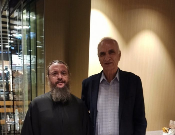 Συνάντηση με τον Μητροπολίτη Δαμασκηνό πραγματοποίησε ο Γιώργος Βαρεμένος