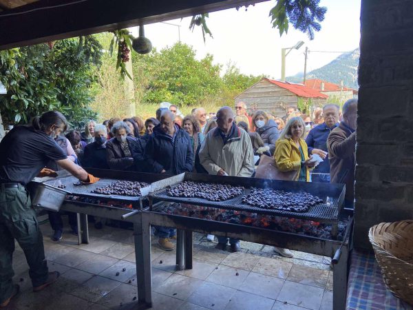 Mε επιτυχία η γιορτή κάστανου στην Άνω Χώρα Ναυπακτίας