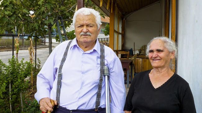 Ο 92χρονος Μιχάλη με τα 19 εγγόνια στο Χαλκιόπουλο Αιτωλοακαρνανίας