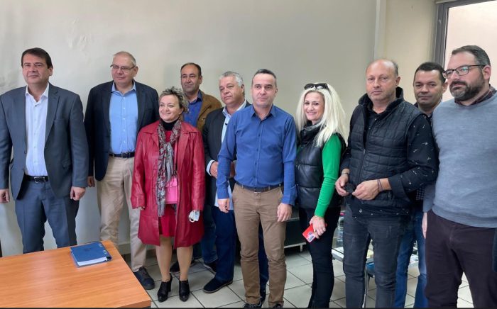 Επίσκεψη Γενικού Γραμματέα Ιθαγένειας Θανάση Μπαλέρμπα στον Δήμαρχο Αμφιλοχίας