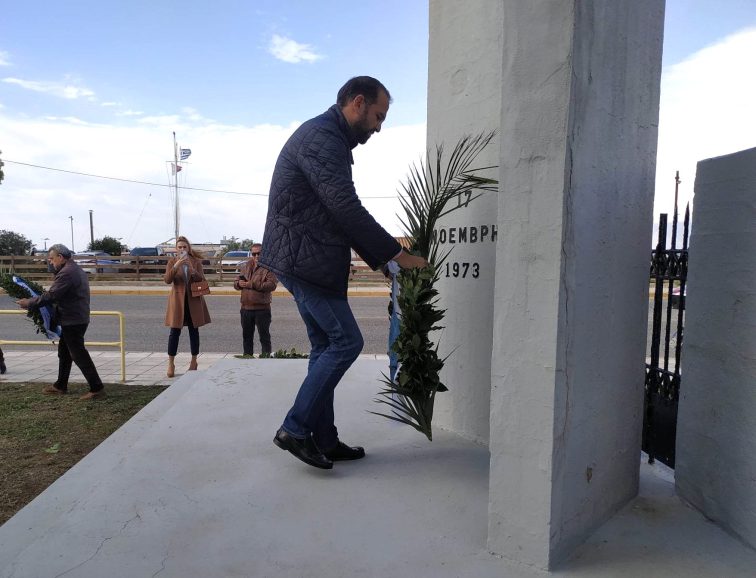 Ο Ν. Φαρμάκης για την επέτειο του Πολυτεχνείου: «Τιμάμε την αιώνια νιότη που υπερασπίζεται τη δημοκρατία και την εθνική κυριαρχία»
