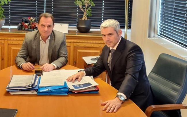 Επικοινωνία Καραγκούνη- Γεωργαντά για αγροτικά ζητήματα της Αιτωλοακαρνανίας