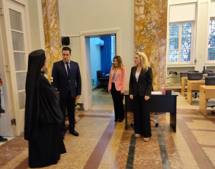 Τον Δήμαρχο Αγρινίου επισκέφθηκε ο Μητροπολίτης