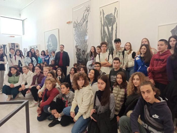Το Καλλιτεχνικό Γυμνάσιο Μεσολογγίου τίμησε την επέτειο του Πολυτεχνείου στο Μουσείο Κατράκη