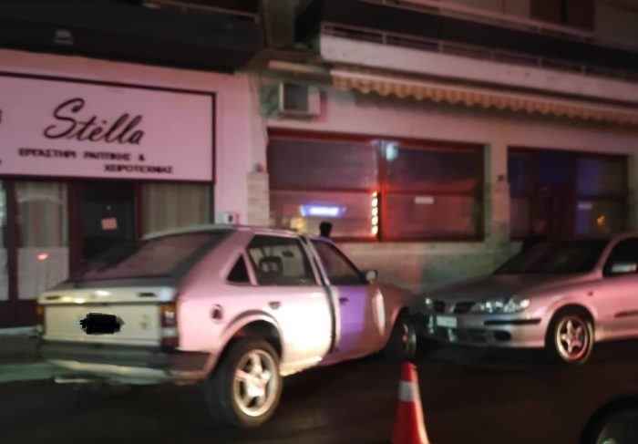 Τροχαίο ατύχημα στο Καινούργιο Αγρινίου.