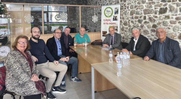 Συνάντηση Μαστρομανώλη Εμμανουήλ με την Ομοσπονδία Ναυπάκτου