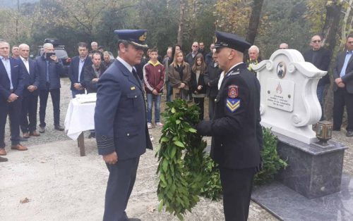Αγρίνιο:Σε κλίμα συγκίνησης η Πυροσβεστική τίμησε τους αδικοχαμένους Κωστάκη και Πλεξίδα