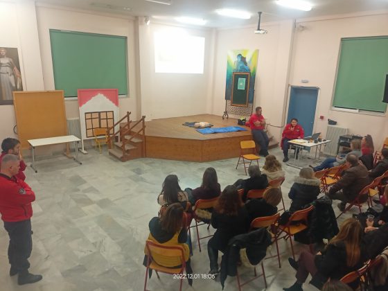 Σεμινάριο πρώτων βοηθειών από την ΕΟΕΔ Μεσολογγίου σε εκπαιδευτικούς στην Πάτρα