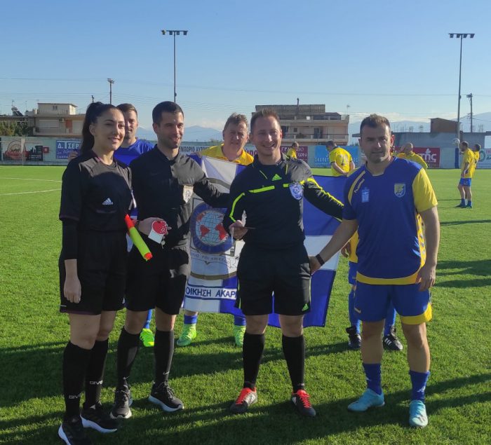 Φιλανθρωπικός αγώνας ποδοσφαίρου μεταξύ Αστυνομικών & παλαιμάχων Παναιτωλικού