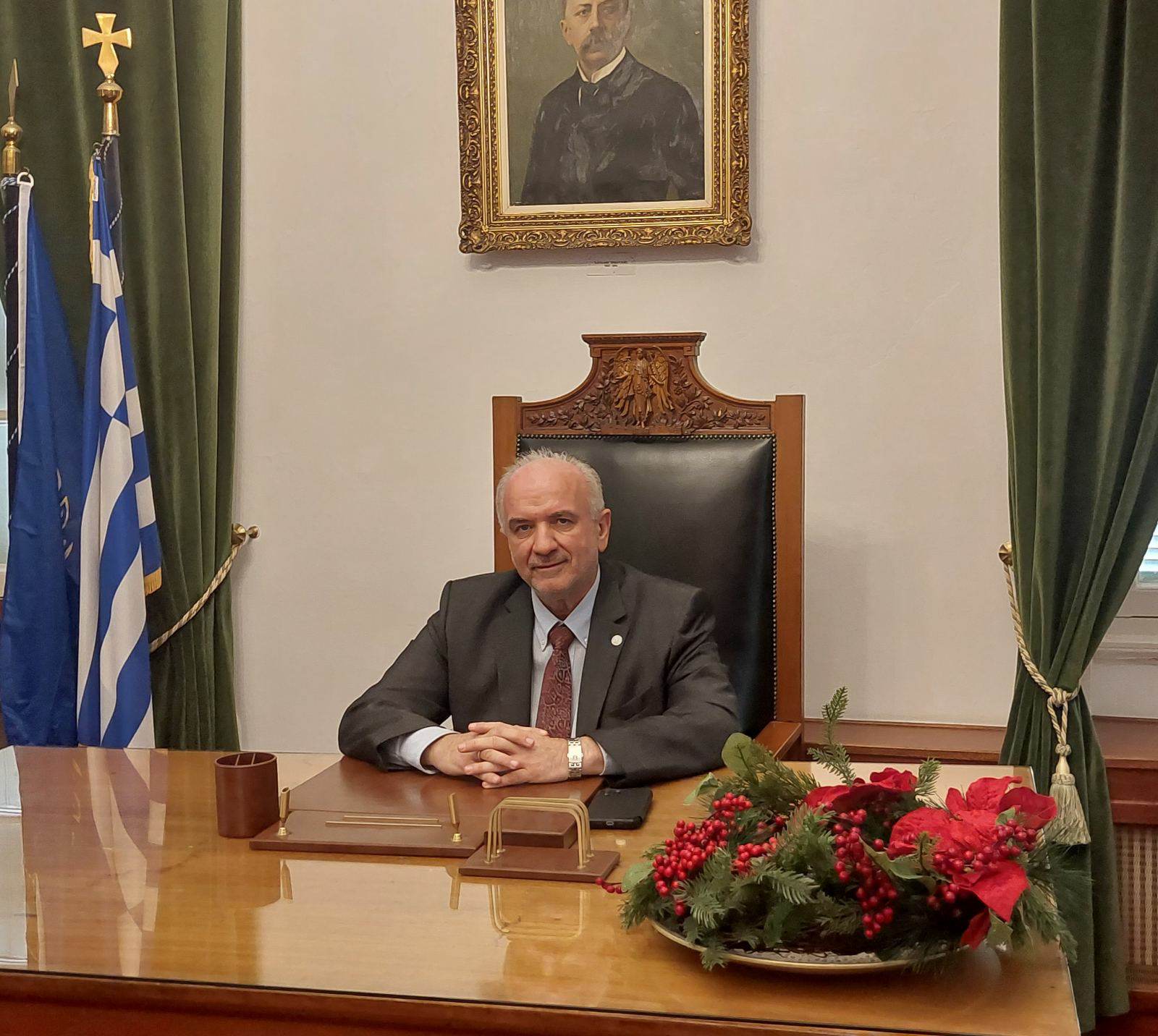 Πρωτοχρονιάτικο μήνυμα Δημάρχου Μεσολογγίου, Κώστα Λύρου