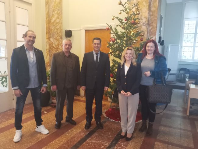 Συνάντηση με τον Δήμαρχο Αγρινίου Γιώργο Παπαναστασίου πραγματοποίησε η Πρόεδρος και τα Μέλη του Δ.Σ. της ΑΜΚΕ Αγριωνίς Γαία