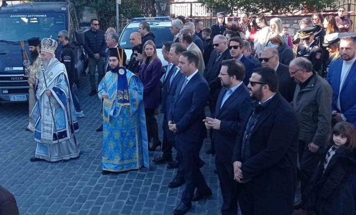 Ναύπακτος: Με λαμπρότητα ο εορτασμός των Θεοφανείων (Φωτο-Βιντεο)