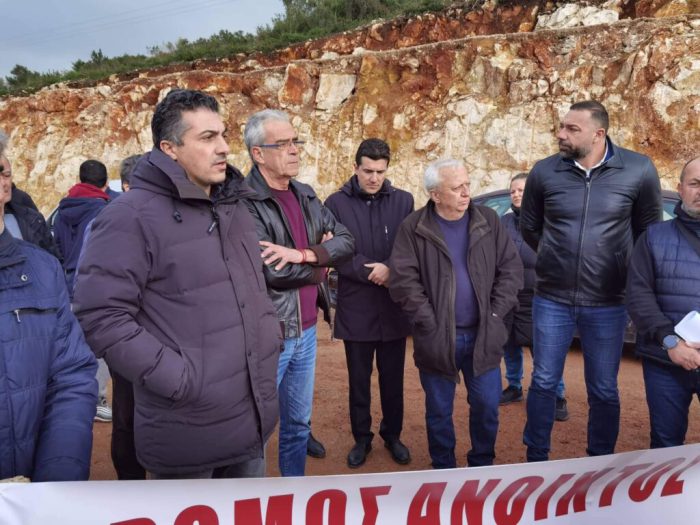 Διαμαρτυρία για την απόφαση διακοπής της κυκλοφορίας του δρόμου Βόνιτσας – Λευκάδας