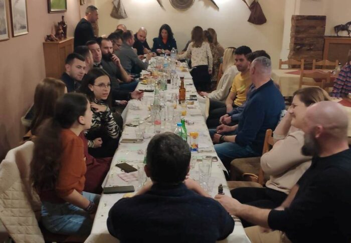 Τα μέλη του Α.Σ.Ε.Ε.Δ. με τις οικογένειες τους έκοψαν την πίτα τους