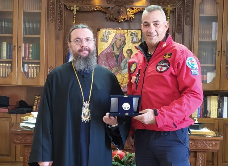 Επίσκεψη της ΕΟΕΔ στο Μητροπολίτη, Δαμασκηνό