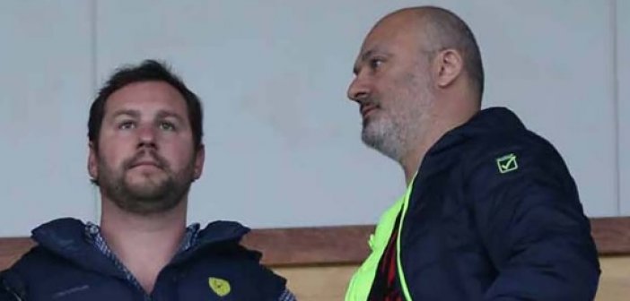 Ο Μίκαελ Καμίνσκι και ο Γιώτης Παναγιώτου παρακολούθησαν το Παναγρινιακός – ΑΟ Υπάτου