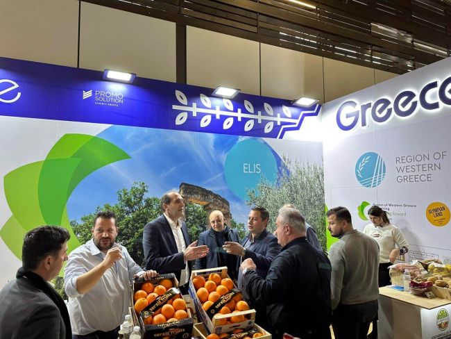 Στο παγκόσμιο «ραντεβού» της FRUIT LOGISTICA διακρίθηκε η Περιφέρεια Δυτικής Ελλάδας