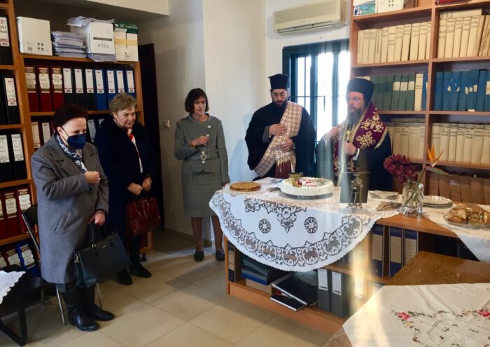 Επίσκεψη του Μητροπολίτου Δαμασκηνού στο Κτηματολογικό Γραφείο Μεσολογγίου