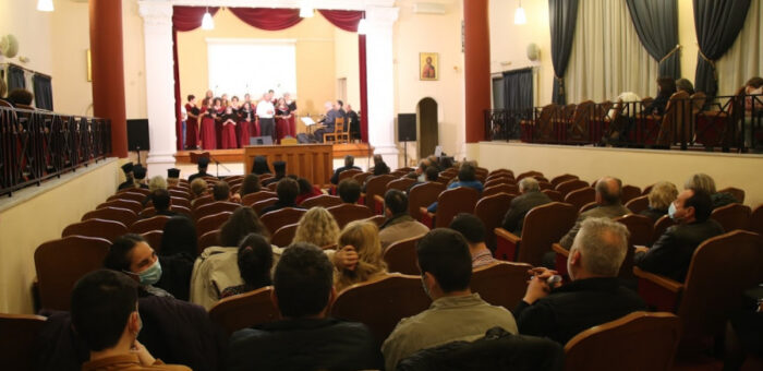 «Τραγούδια για την λευτεριά»- εκδήλωση της Χορωδίας Παραδοσιακής Μουσικής της Μητρόπολης Ναυπάκτου