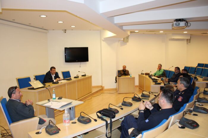 Συνεδρίαση συντονιστικού οργάνου Πολιτικής Προστασίας Δήμου Αμφιλοχίας