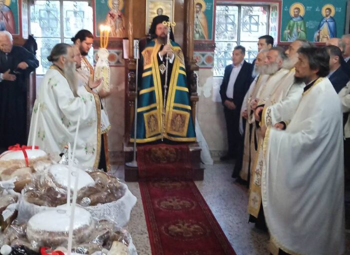 Ο Εσπερινός του Αποστόλου Μάρκου στην Καψωράχη Μακρυνείας