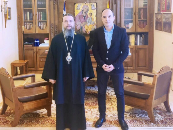 Η ενεργειακή αναβάθμιση της Μητροπόλεως στη συνάντηση Δαμασκηνού-Δημητρογιάννη