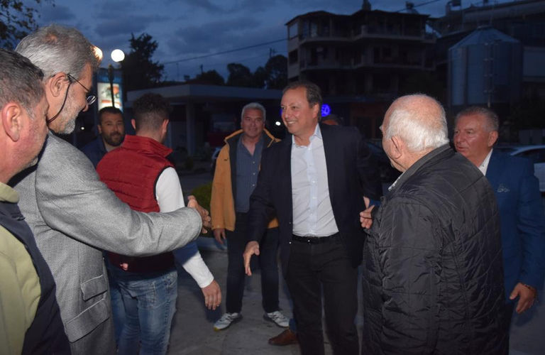 Λιβανός από Αγγελόκαστρο: «Στηρίζουμε τον τόπο με πράξεις»- Μεγάλα έργα εκσυγχρονισμού των αρδευτικών δικτύων