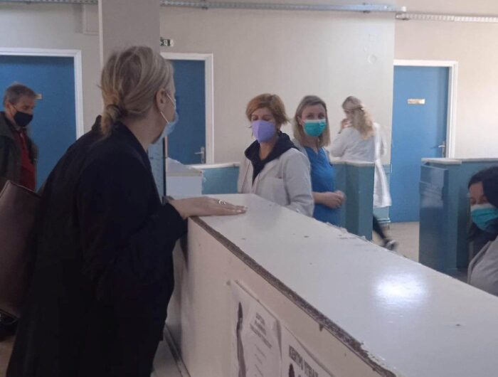 Επίσκεψη της Φωτεινής Παντιώρα στο Κέντρο Υγείας και το ΚΑΠΗ Αμφιλοχίας