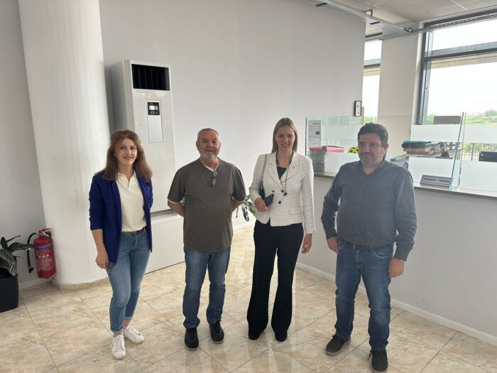 Επίσκεψη της Χριστίνας Φούντζουλα στις δημόσιες υπηρεσίες του Αγρινίου