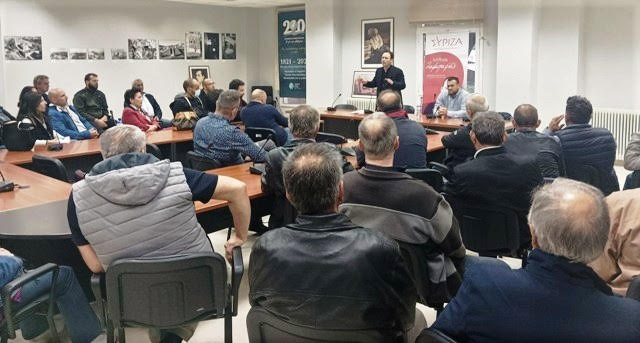 Πολυπληθής η ομιλία του Μίλτου Ζαμπάρα στο Αγγελόκαστρο