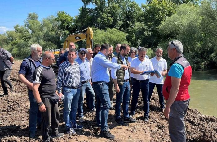 Επίσκεψη Ν. Φαρμάκη στα έργα της διώρυγας Δίμηκου/ουσιαστική παρέμβαση
