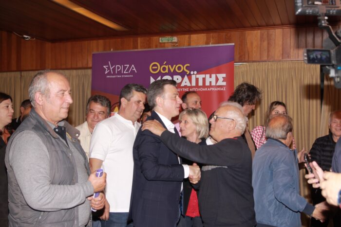 Δυνατό μήνυμα νίκης και αλλαγής από τη μεγαλειώδη παρουσία των πολιτών του Μεσολογγίου στην ομιλία του Θάνου Μωραΐτη