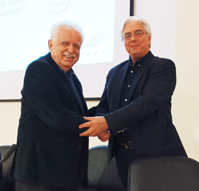 Ο Δημήτρης Τραπεζιώτης στο Πανεπιστήμιο