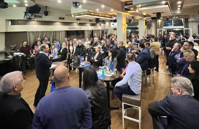 Μεγάλη πολιτική συγκέντρωση στον Ορεινό Βάλτο για τον Σπηλιο Λιβανό