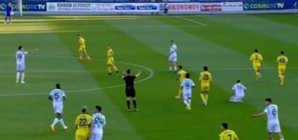 Το βίντεο διαμαρτυρίας του Λεβαδειακού με τις επίμαχες φάσεις από το Αγρίνιο