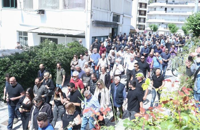 Το «τελευταίο αντίο» στον Γιώργο Γεωργίου