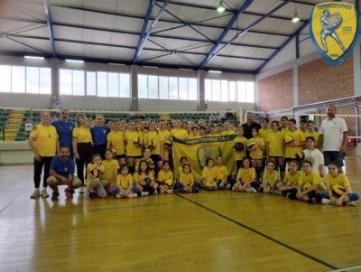 Τελετή λήξης τμημάτων ακαδημιών βόλευ του Παναιτωλικού (photos-video)