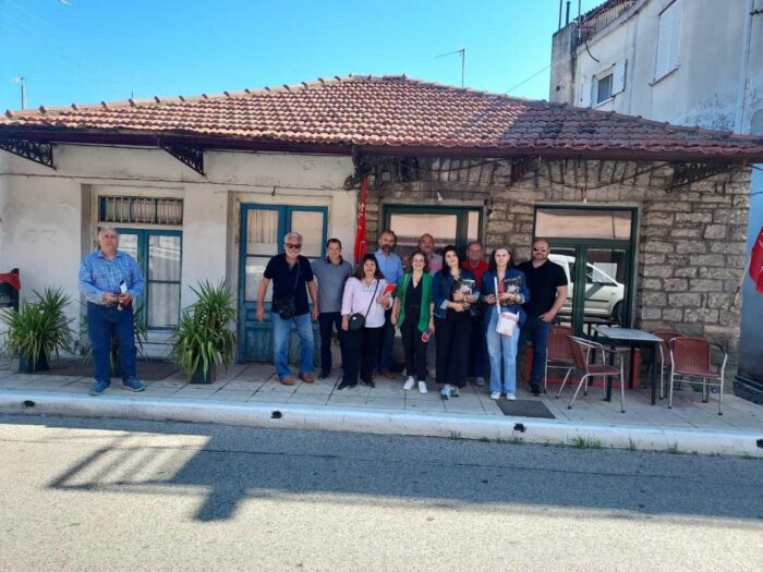 Με αμείωτο ρυθμό συνεχίζονται οι εξορμήσεις κλιμακίων του ΣΥΡΙΖΑ ΠΣ στον νομό Αιτ/νίας.