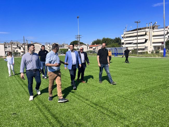 Αγρίνιο: Ολοκληρώθηκε η ανακατασκευή του γηπέδου ποδοσφαίρου του Αγίου Ιωάννη Ρηγανά