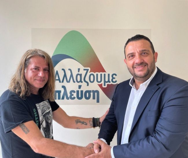 O Δημήτρης Κοργιαλάς υποψήφιος με τον Ανδρέα Κωνσταντόπουλο στη Ναύπακτο