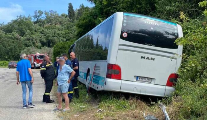 Πέντε τραυματίες μετά από σύγκρουση ΚΤΕΛ με αυτοκίνητο