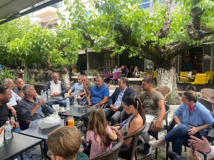 Στον Αστακό περιόδευσε ο Θανάσης Παπαθανάσης