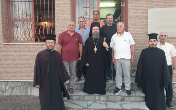 Ο Μητροπολίτης Αιτωλίας και Ακαρνανίας στην Αλευράδα